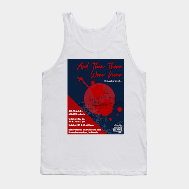 Carousel Theatre's And Then There Were None Poster Tank Top by Carousel Theatre